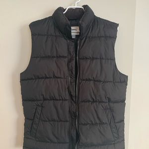 Men’s Puffer Vest (Black)